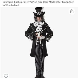 California Costumes Dark Mad Hatter Costume